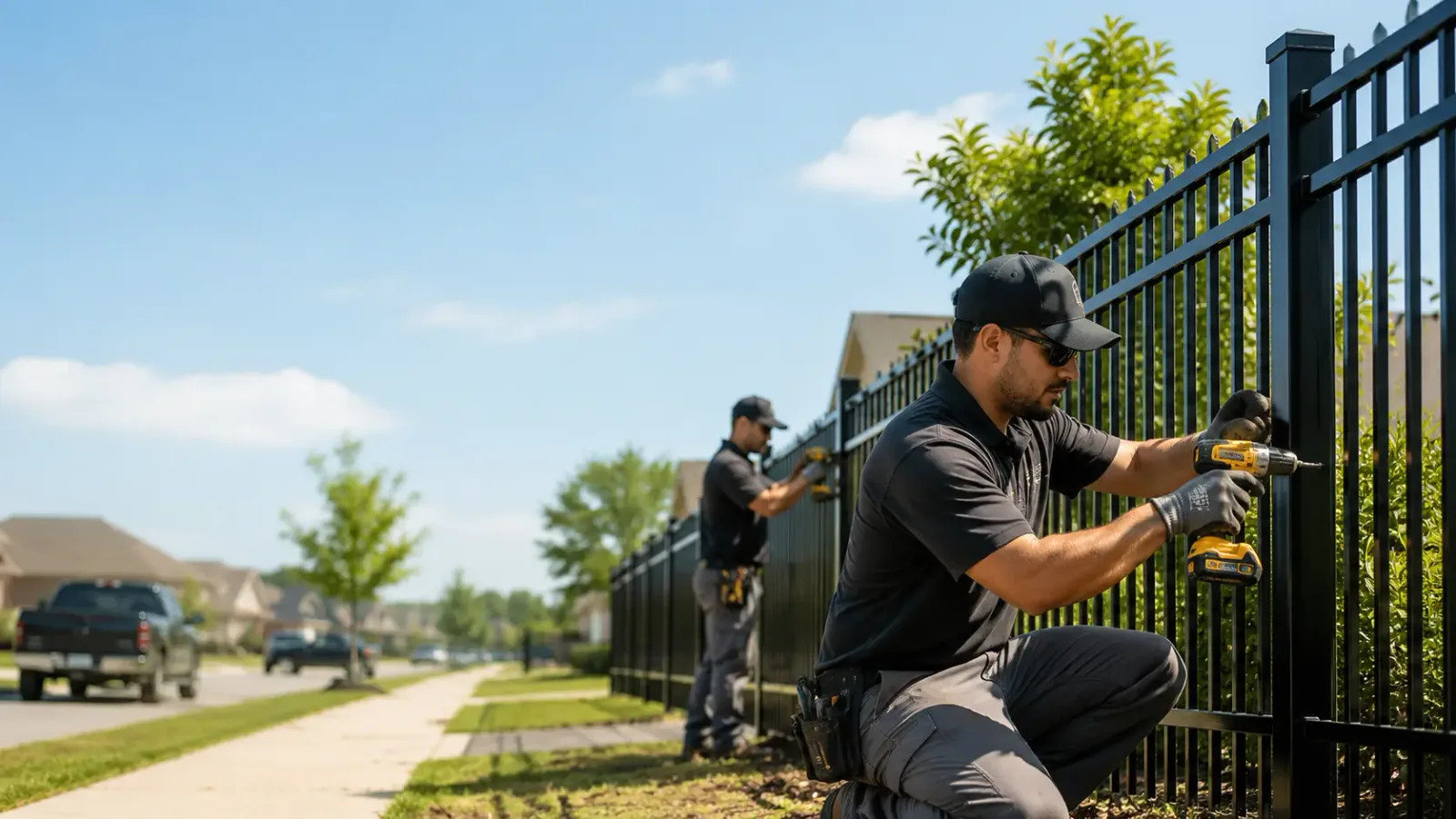 Metal Fence Installation in Oldsmar, FL